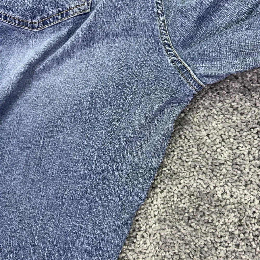 Signature Levi Strauss Jeans Womens 16S Blue Mid Rise Bootcut Denim Medium Wash